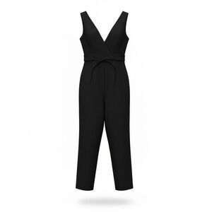 Kendall & Kylie Black Cropped Jumpsuit NWT